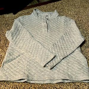 Avalanche - Quarter Zip - Button Closure Size XL (Fits like Large)